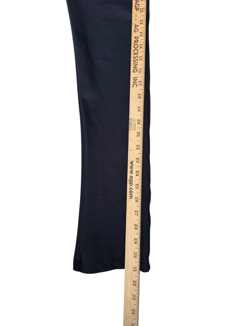 Quince Ultra-Stretch Ponte Straight Leg Pants Navy Small Tall Work Career D454 - Picture 4 of 9